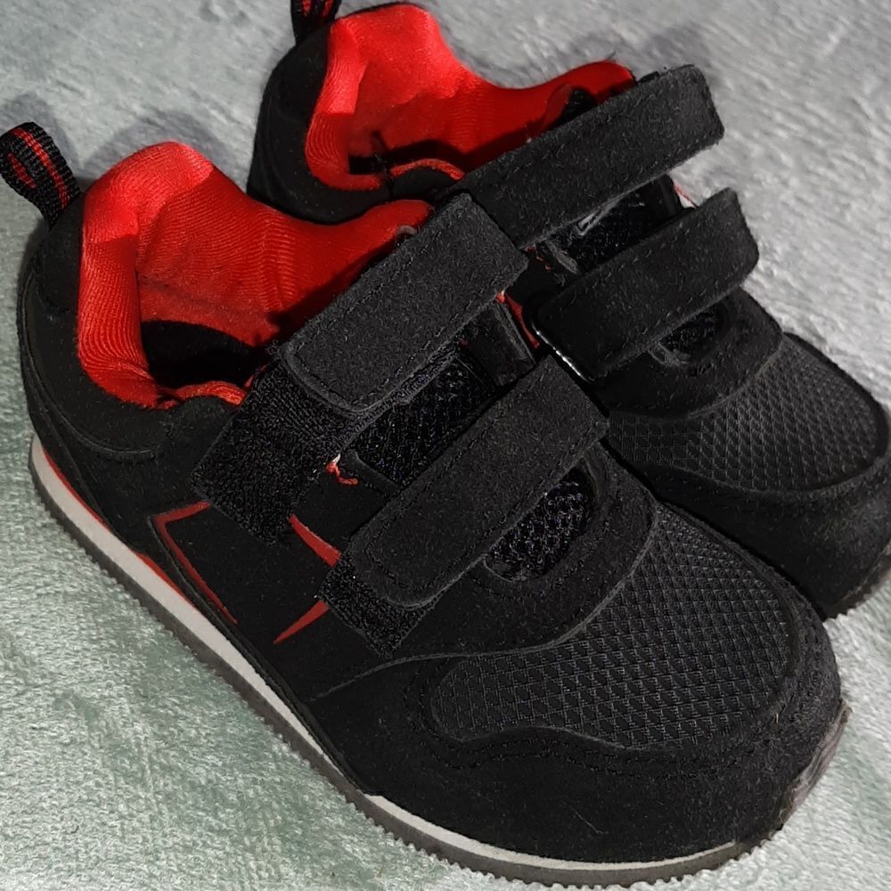 Garanimals Red and Black Velcroe Sneakers